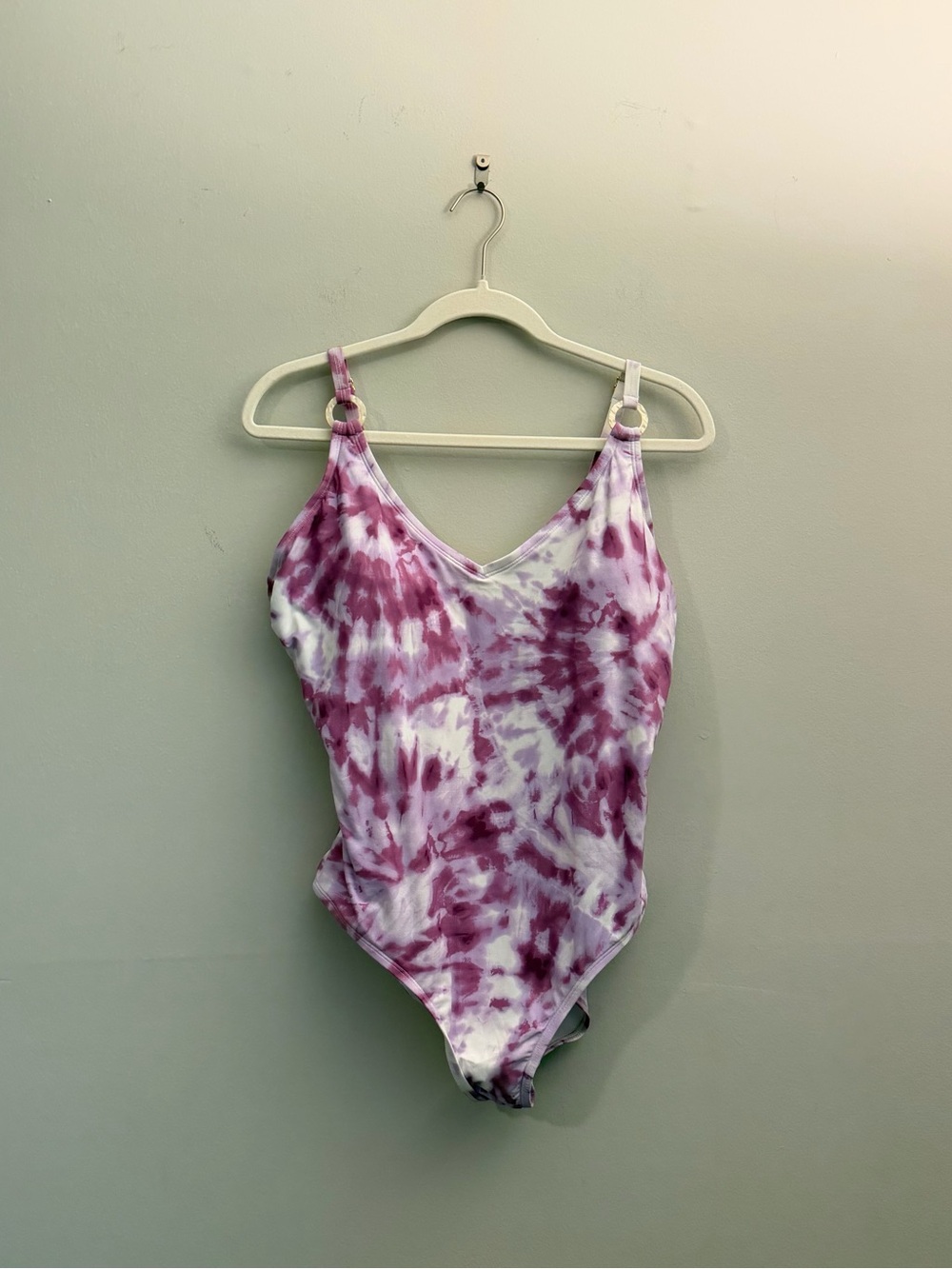 Women’s Purple Tie-Dye‎ One-Piece Swimsuit